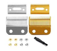 Paquete De 2 Cuchillas Ajustables For Recortadora De Cabello De 2 Orificios, Compatibles Con Wahl, Serie 5 Star, Inalámbricas Y Magic Clip.