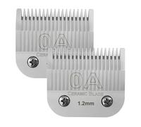 Paquete De 2 Cuchillas De Repuesto Desmontables For Cortadora De Pelo De Perros, Compatibles Con Andis, Wahl Y Oster. Cortapelos De Cerámica Y Acero Inoxidable.(2 pcs OA)