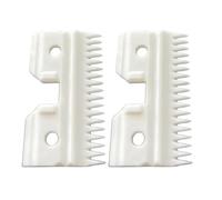 Paquete De 2 Cuchillas De Repuesto Desmontables For Cortadora De Pelo De Perros, Compatibles Con Andis, Wahl Y Oster. Cortapelos De Cerámica Y Acero Inoxidable.(2 pcs TC-18)