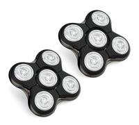 Paquete de 2 cuchillas de repuesto para afeitadora Remington Balder Pro Head modelo XR7120, afeitado eléctrico de precisión para hombres calvos. (No compatible con XR7000)