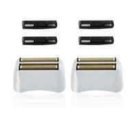 Paquete de 2 cuchillas de repuesto Pro Shaver compatibles con andis 17150 (TS-1) Shaver ProFoil Lithium Replacement" dorado