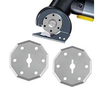 Paquete de 2 cuchillas giratorias de repuesto para tijeras eléctricas SnapFresh de 4 V, Fanttik C8 Nano 3.7 V, tijeras eléctricas inalámbricas, cuchillas de corte giratorias para tela, cartón, cuero