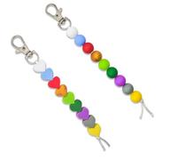 Paquete de 2 cuentas de extracción de sangre para flebotomía, accesorios de carrete de insignia, herramienta de recursos esenciales para flebotomistas, estudiantes, enfermeras y amigos de flebotomía,