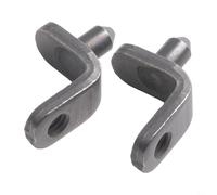Paquete de 2 deslizadores de tensión 346859|4 para UC3541A UC3041A UC4041A UC4041A piezas de motosierra eléctrica, repuesto de ajustador de cadena de metal, color negro