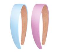 Paquete De 2 Diademas, Cintas Para El Cabello Para Mujer, Diademas Para Lavar La Cara, Cintas Para El Cabello Simples Y De Moda, Accesorios Para El Cabello, Accesorios Para El Cabello