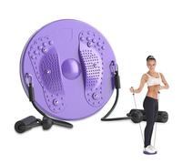 Paquete de 2 Discos de Equilibrio de Cintura Giratorios Tipo Dividido - Disco Giratorio de Cintura para Moldear el Cuerpo - Plataforma Giratoria de Fitness para Entrenamiento en Casa, Placa de Meneo