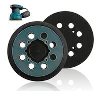 Paquete de 2 Discos de Lijado Profesionales de 125 mm, con 8 Orificios de Velcro para Lijadoras Orbitales Aleatorias Bosch GEX 125-1 AE, PEX 220 A y AE, Duraderos.