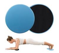Paquete de 2 discos deslizantes, deslizadores de núcleo de doble cara, discos deslizantes de núcleo, deslizadores de ejercicio, entrenador de núcleo definitivo, gimnasio, hogar, abdominal,