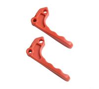 Paquete de 2 disparadores de control de dirección para quitanieves de repuesto para 731-06113 compatible con modelos de lanzador de nieve, piezas de reparación de plástico, poderes de invierno y