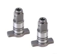 Paquete de 2 ejes de llave sin escobillas de 18 V para herramienta de impacto con acero de aleación de cromo vanadio de alta resistencia para un rendimiento fiable en trabajos de fijación