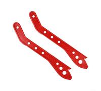 Paquete de 2 empujadores de seguridad para sierra de mesa, mango de empuje para carpintería de 42 cm con agarre ergonómico, bloque de protección ABS para enrutador y ensambladora, rojo
