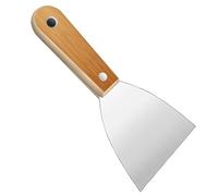 Paquete de 2 espátulas for masilla de acero inoxidable, raspadores for papel tapiz, herramienta multiusos for reparación de paneles de yeso y proyectos de parcheo(5inches)