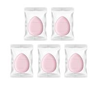 Paquete de 2 esponjas de maquillaje para polvos de dedo, esponja de maquillaje para base de maquillaje, mezcla de corrector, reutilizable, lavable, de poliuretano hidrófilo, para ojos, nariz, cara, 30