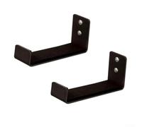 Paquete de 2 estantes de almacenamiento para esterillas de yoga, estante de almacenamiento para esterilla de yoga montado en la pared, ahorro de espacio para organización de gimnasio en casa