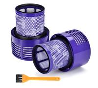 Paquete de 2 Filtro para Dyson V10 SV12, Filtro de Repuesto para Aspiradora Dyson V10 Cyclone Series Absolute Animal Motorhead Total Clean, Recambios # DY-969082-01, No para V10 Slim