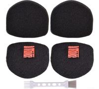 Paquete de 2 filtros de espuma y fieltro para Shark CH901 CH950 CH951 CH951C CH900WM, compatible con #XFTRCH900, piezas de repuesto lavables y reutilizables para aspiradora