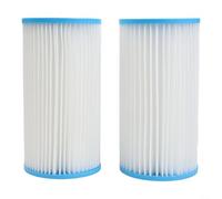 Paquete de 2 filtros de piscina de repuesto para bombas de piscina tipo A o tipo C y tipo 3 adecuadas para modelos de bomba de filtro FD2138, 59900E, 29000E y 02, 12R