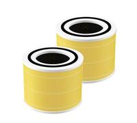 Paquete de 2 filtros de repuesto Core 300 para LEVOIT 300 y 300S, 3 en 1 Pet Allergie filtro eficiente sistema de filtración de carbón activado, Core-RF-PA