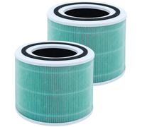 Paquete de 2 filtros de repuesto Core 300 para LEVOIT Core 300 y Core 300S, filtro absorbente de toxinas 3 en 1, sistema de filtración de carbón activado, Core 300-RF-TX