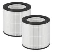 Paquete de 2 filtros de repuesto FY0611 compatibles con Philips 600 Series AC0650/10 AC0651/10 purificador de aire, sistema de filtración 3 en 1, H13 True Hepa + carbón activado FY0611/30