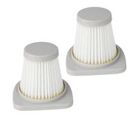 Paquete de 2 filtros de repuesto para aspiradora robot Hoover VSC02B16T-30, accesorios de filtros de polvo de alta eficiencia, 5 x 8,5 x 8,5 cm