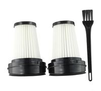 Paquete de 2 filtros de repuesto para filtros cilíndricos plegables para Grundig Cyclonic 21.6 V, para Invictus 1, para piezas de aspiradora para Domo 21.6 V