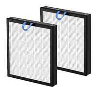 Paquete de 2 filtros de repuesto Vital 100S True HEAP compatibles con LEVOIT Vital 100S y 100S-P, 3 en 1 con filtro Vital 100S de carbón activado de alta eficiencia para el hogar, Vital 100S-RF, color