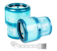 Paquete de 2 filtros HEPA de repuesto para aspiradoras Dyson Gen5 Detect y Gen5detect Absolute, filtración de aire de alta eficiencia, compatible con aspiradora Dyson Gen5outsize Absolute