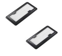 Paquete de 2 filtros HEPA premotor lavables compatibles con SAMSUNG Jet Bot/+ VR30T85513W/AA Robot Aspirador Caja de polvo (2 filtros)