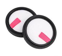 Paquete de 2 filtros lavables para depósito de polvo Cecotec para INSE K370 N370 N300 óptimo para mantener la potencia de succión (2 unidades)