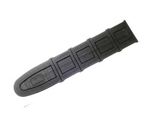 Paquete de 2 fundas de barra guía de motosierra para sierra eléctrica de 4, 6, 8, 10 pulgadas, funda protectora negra, protector resistente para carpintería al aire libre y poda de árboles (12