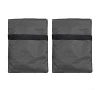 Paquete de 2 fundas de espiga para exteriores para invernar hogares, aislamiento ligero pero eficaz para ayudar a evitar problemas de fontanería (gris 600D)