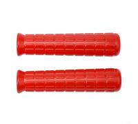 Paquete de 2 fundas de goma para mango de carretilla, 114 mm de largo x 12/16/19/20 mm de diámetro, agarre ranurado antideslizante para carretillas de tubo redondo, Weatherpro (114 x 19 mm)