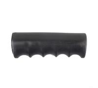 Paquete de 2 fundas de goma para mango de carretilla, 118 mm de longitud x 22-30 mm de diámetro interior, empuñaduras de repuesto para carritos de jardín y construcción, no S (118 x 30 mm)