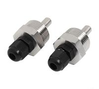 Paquete de 2 fundas de inmersión Thermowell para sensores, carcasa protectora de acero inoxidable 304 con rosca G3/4, longitudes de 30/50/100/150 mm, 8 m (8 x 30 mm)