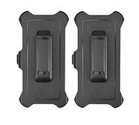 Paquete de 2 fundas de repuesto con clip para cinturón para OtterBox Defender Series Case Apple iPhone 15ProMax (6.7 pulgadas)