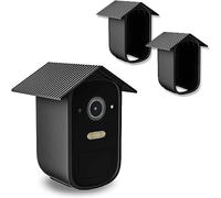 Paquete de 2 Fundas de Silicona Negra para Eufy Security eufyCam 3, Funda de Silicona Impermeable para Cámara de Vigilancia de Seguridad para el Hogar, Sistema de cámara de Seguridad