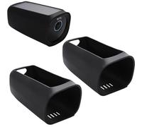 Paquete de 2 Fundas de Silicona Negra para Eufy Security eufyCam 3, Funda de Silicona Impermeable para Cámara de Vigilancia de Seguridad para el Hogar, Sistema de cámara de Seguridad