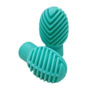 Paquete de 2 fundas de silicona para cabeza de baquetas que proporcionan una mayor durabilidad y control de sonido para bateristas