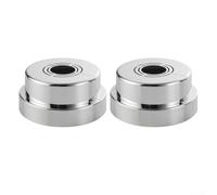 Paquete de 2 fundas decorativas para grifos de 1/2 y 3/4 para mejorar la estética de fontanería de tu cocina y baño (galvanoplastia)