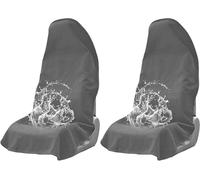 Paquete de 2 Fundas para Asiento de Coche, Impermeables y Antideslizantes, Ajuste Universal para Todos los Coches, Gimnasio y Playa, Protector a Prueba de Sudor, Apto para Mascotas, Fundas Lavables