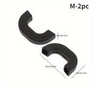Paquete de 2 fundas para calientes de ABS resistentes al , aptas para wok, sartén y estufas de vitrocerámica/de inducción - A prueba de y con agarre, se a la mayoría de las estufas (económicas)
