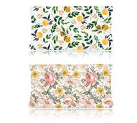 Paquete de 2 fundas para cambiador de pañales ultrasuaves, con banda elástica, de punto de jersey, de algodón, para niñas y niños, 81 x 40 cm