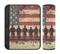 Paquete de 2 fundas para cinturón de seguridad para el Día de los Veteranos de la Guerra de Vietnam, para cinturón de seguridad