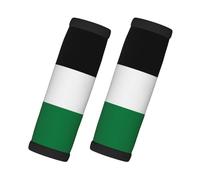 Paquete de 2 fundas para manijas con diseño de bandera de Palestina con tarjeta de contacto para maletas, nevera, horno, puerta de coche y mancuernas