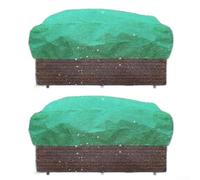 Paquete de 2 fundas protectoras de plantas de invierno con cordón, diseñadas para mantener las cubiertas seguras y proteger las plantas de las heladas durante los meses fríos, se adapta a la mayoría