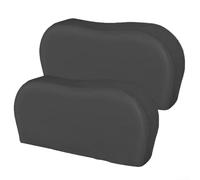Paquete de 2 fundas resistentes para neumáticos de doble eje, protectores de rueda de tela Oxford para todas las estaciones para RV, camión, remolque, SUV, bolsa de almacenamiento resistente a los