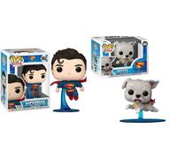 Paquete de 2 Funko Pop Superman + Crypto