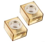 Paquete de 2 fusibles de terminal impermeables IP66 MRBF para sistemas eléctricos de vehículos eléctricos de RV marina y vehículos eléctricos con amperaje de 100 300 A y sobrecarga de respuesta rápida