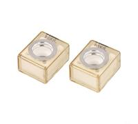 Paquete de 2 fusibles de terminal MRBF impermeables IP66 para fusible de clasificación marina, protección de circuito CC de RV, vehículo eléctrico, grúa, portafusibles de perno M8, fusible de CC de